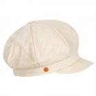 MAYSER | Bonnet ballon femme 100% lin beige