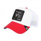 GOORIN | Motif : V2 BULL Truckercap Casquette � visi�re blanc laine