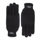 FASHION | Gants unis pour femmes avec doublure Thinsulate noir