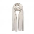 FASHION | Echarpe unie en cachemire m�lang� 25 x 180 cm nature