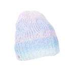 FASHION | Bonnet tricot� en lurex pour femmes lilas