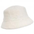 SEEBERGER | Chapeau cloche angora pour dames blanc laine
