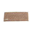 SEEBERGER | Bandeau doux pour femmes avec accent en fil brillant marron clair