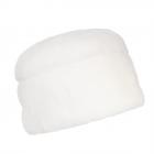 SEEBERGER | Bonnet femme Touque en fourrure synth�tique blanc laine