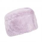 SEEBERGER | Bonnet femme Touque en fourrure synth�tique lilas