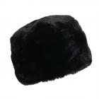 SEEBERGER | Bonnet femme Touque en fourrure synth�tique noir