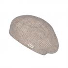BARTS | Bonnet basque tricot� extensible pour femmes marron clair