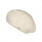 BARTS | Bonnet basque tricot� extensible pour femmes blanc laine