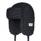 BARTS | Bonnet bomber en tricot pour femmes gris