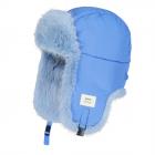 BARTS | Hawka bonnet bomber en fausse fourrure bleu