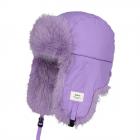 BARTS | Hawka bonnet bomber en fausse fourrure viola
