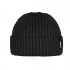 BARTS | Sumter Beanie Docker Bonnet avec revers tricot� noir