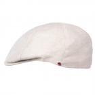 ALFONSO D'ESTE | Casquette plate pour hommes en 6 parties nature