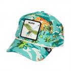 GOORIN | Motif : HAPY OUR Truckercap Casquette � visi�re bleu clair