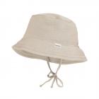 MAXIMO | MINI KIDS CHAPEAU EN TISSU POUR ENFANTS AVEC BANDEAU beige