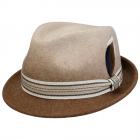 STETSON | Chapeau en laine Trilby pour hommes nature