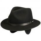 STETSON | Traveller Chapeau en laine avec oreillettes noir