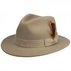 STETSON | Chapeau de traveller en laine pour hommes beige