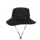 HUTTER | Bucket Chapeau imperm�able � bord large noir