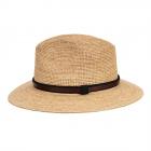 HUTTER | Chapeau de paille Traveller crochet� nature