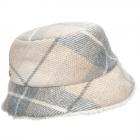 MAYSER | Chapeau en tissu r�versible pour femmes blanc laine