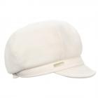 SEEBERGER | Bonnet femme en tissu pour ballons blanc laine