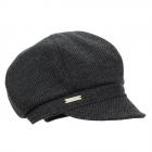 SEEBERGER | Bonnet femme en tissu pour ballons anthracite
