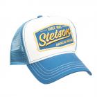 STETSON | Casquette trucker � visi�re r�tro bleu clair