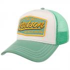 STETSON | Casquette trucker � visi�re r�tro vert clair