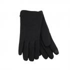 FASHION | Gant femme en jersey �cran tactile noir