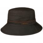 STETSON | Chapeau de p�cheur Bucket cir� brun fonc�