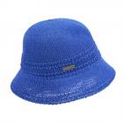 SEEBERGER | coton-paper mix cloche avec motif bleu