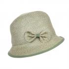 SEEBERGER | Cloche de bordure en papier avec revers vert