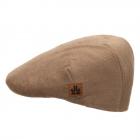 JAILJAM | Casquette plate pour hommes, couleur unie beige