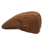 JAILJAM | Casquette plate pour hommes, couleur unie marron