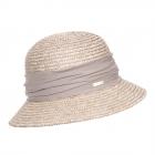 SEEBERGER | Chapeau de paille cloche pour dames boue