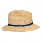 BORSALINO | Chapeau Crochet en raphia fait main pour homme Rollbar nature
