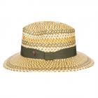ALFONSO D'ESTE | Chapeau Panama 100% Paille olive