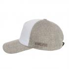 ALFONSO D'ESTE | Casquette de baseball 100% coton gris clair