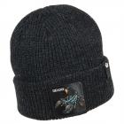 GOORIN | Motif : DEADLY Bonnet tricot� avec revers noir