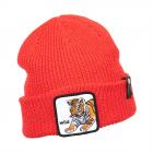 GOORIN KIDS | Motif : Wild Kinder watch cap Bonnet tricot� doux et moelleux avec rabat rouge
