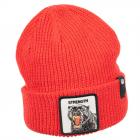 GOORIN | Motif : Strength Watch Cap Bonnet tricot� avec rabat rouge