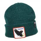 GOORIN | Motif : Freedom Watch Cap Bonnet tricot� avec rabat vert bouteille