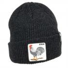 GOORIN | Motif : Cock Watch Cap Bonnet tricot� avec rabat noir