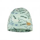 STERNTALER | Bonnet pour enfants Beanie Dino avec deux variantes de port vert chin�