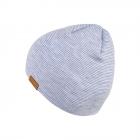 STERNTALER | Bonnets enfants � rayures double face bleu clair