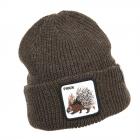 GOORIN | Motif : Prick Watch Cap Bonnet tricot� avec revers marron