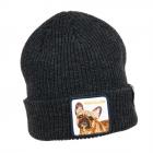 GOORIN | Motif : High Class Watch Cap Bonnet tricot� avec rabat noir