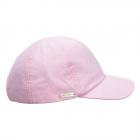 SEEBERGER | Casquette de baseball en tissu pour femme en coton rouge chin�