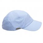 SEEBERGER | Casquette de baseball en tissu pour femme en coton bleu clair